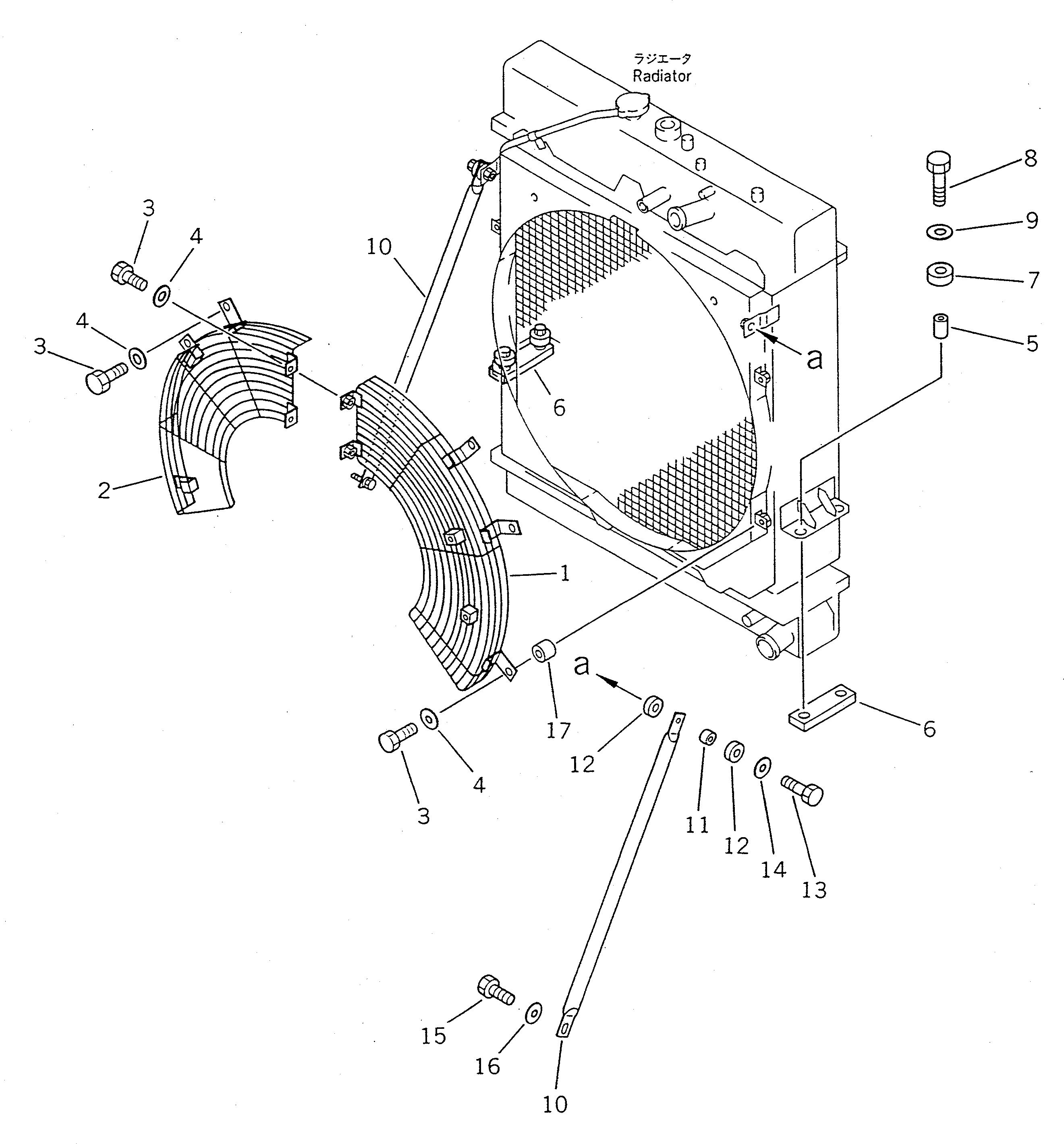 Стойка 421-03-11421 Komatsu