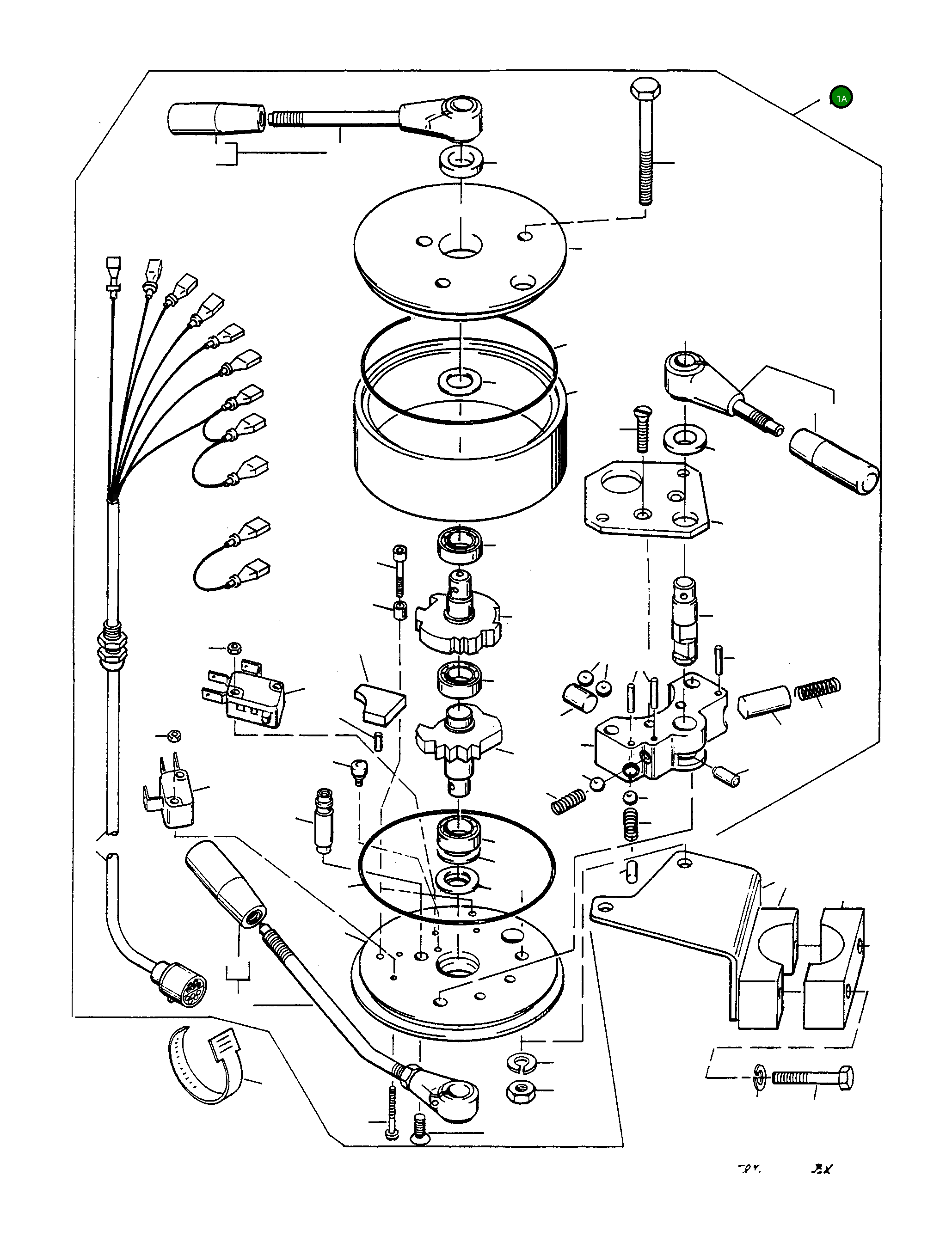 Переключение 4400411M91 Komatsu