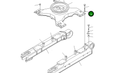 Проставка 208-30-K1250 Komatsu