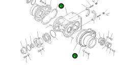 Прокладка 234-22-31130 Komatsu