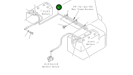 Провод 421-06-22550 Komatsu
