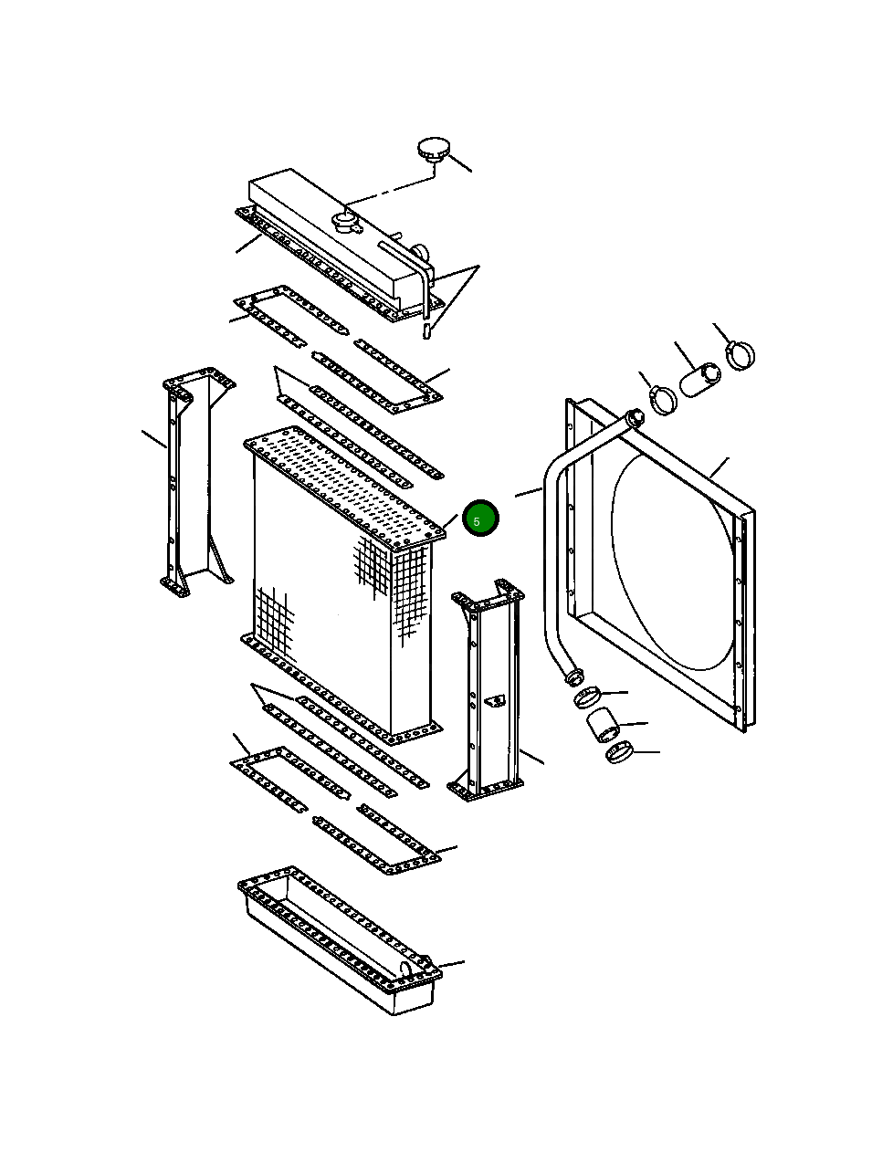 Сердечник 1284 324 H1 Komatsu