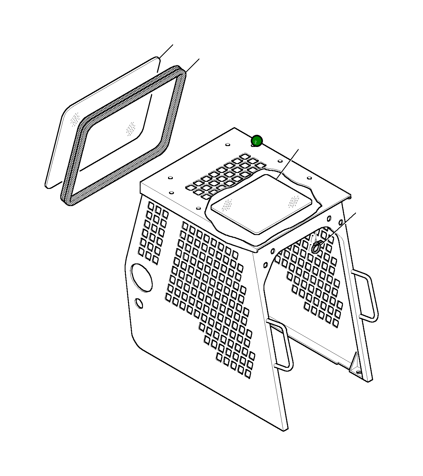 Прокладка 334405761 Komatsu