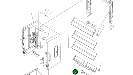 Пластина 428-Z84-3830 Komatsu