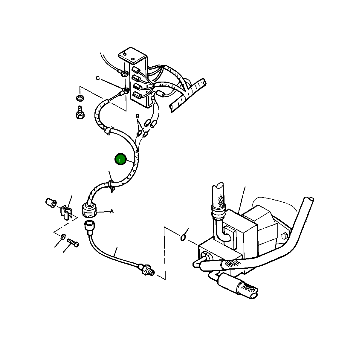 Провод 419-06-12780 Komatsu