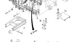 Рельс 646 132 40 Komatsu