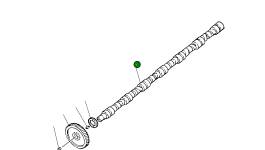 Распределительный вал 3803902 Komatsu