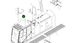Рукоятка 209-53-13640 Komatsu