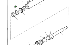Прокладка 855661196 Komatsu