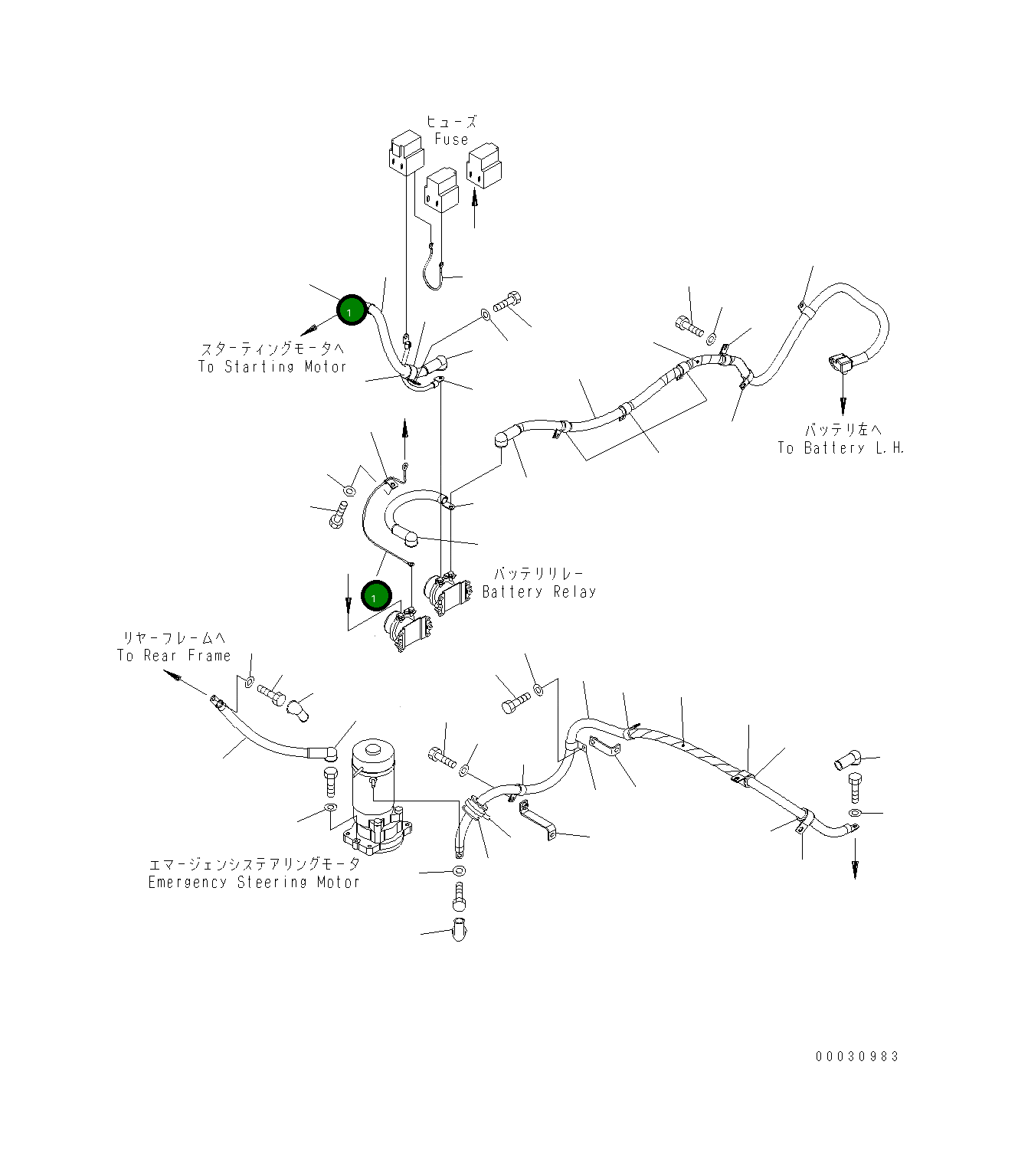 Провод 423-06-32360 Komatsu