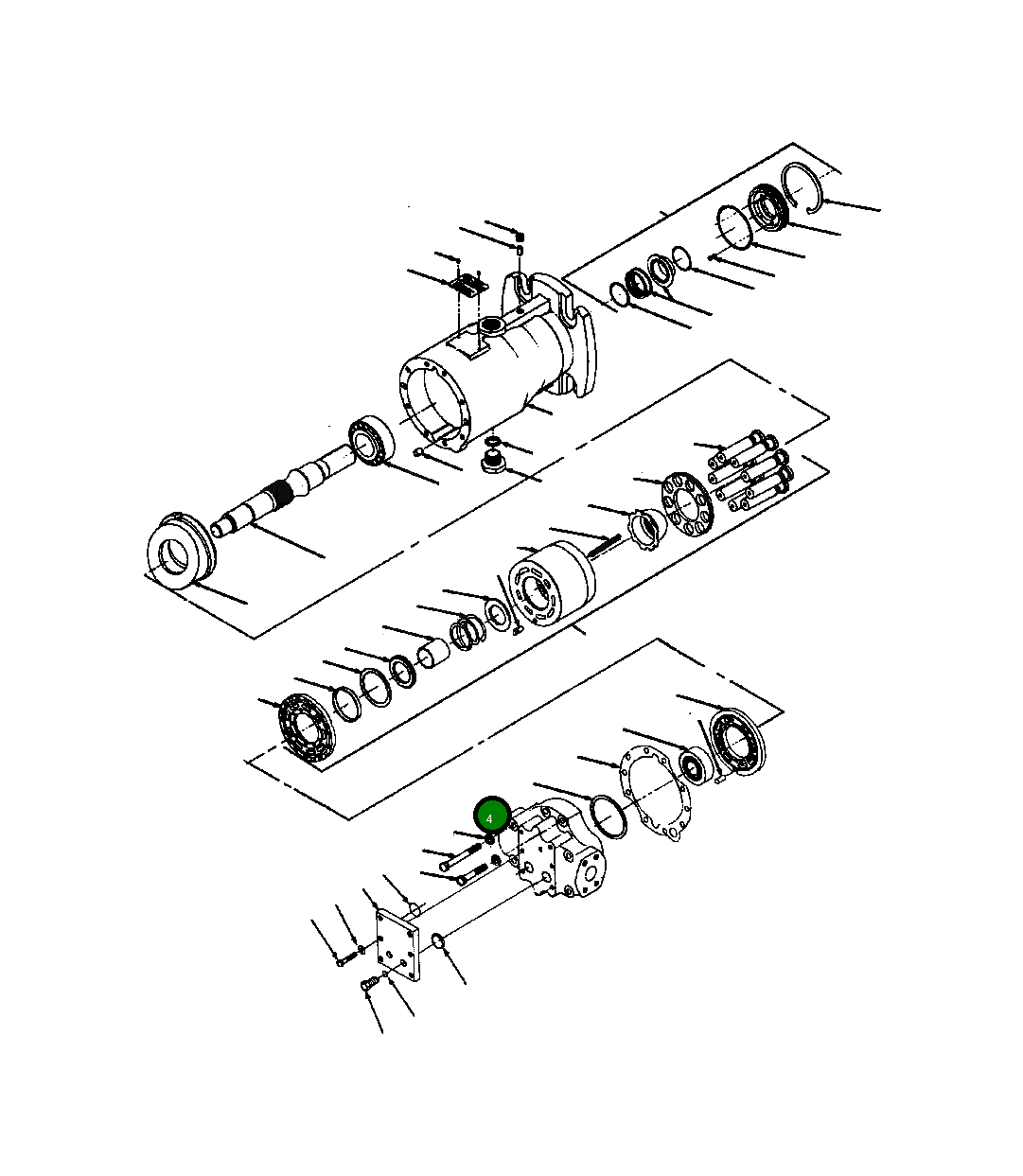 Пружинный хомут шланга 126 496 Komatsu