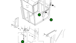 Провод 23D-950-7640 Komatsu