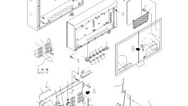 Панель 8295-06-1145 Komatsu