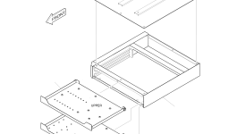 Пластина 4627-1923A Komatsu