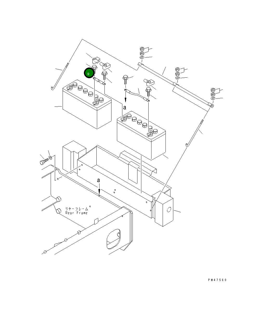 Провод 417-06-22341 Komatsu