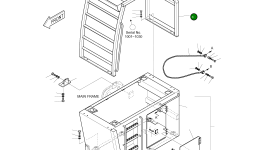 Противотуманные фары 2623-1284B Komatsu