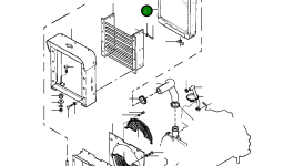 Радиатор 1437 049 H91 Komatsu