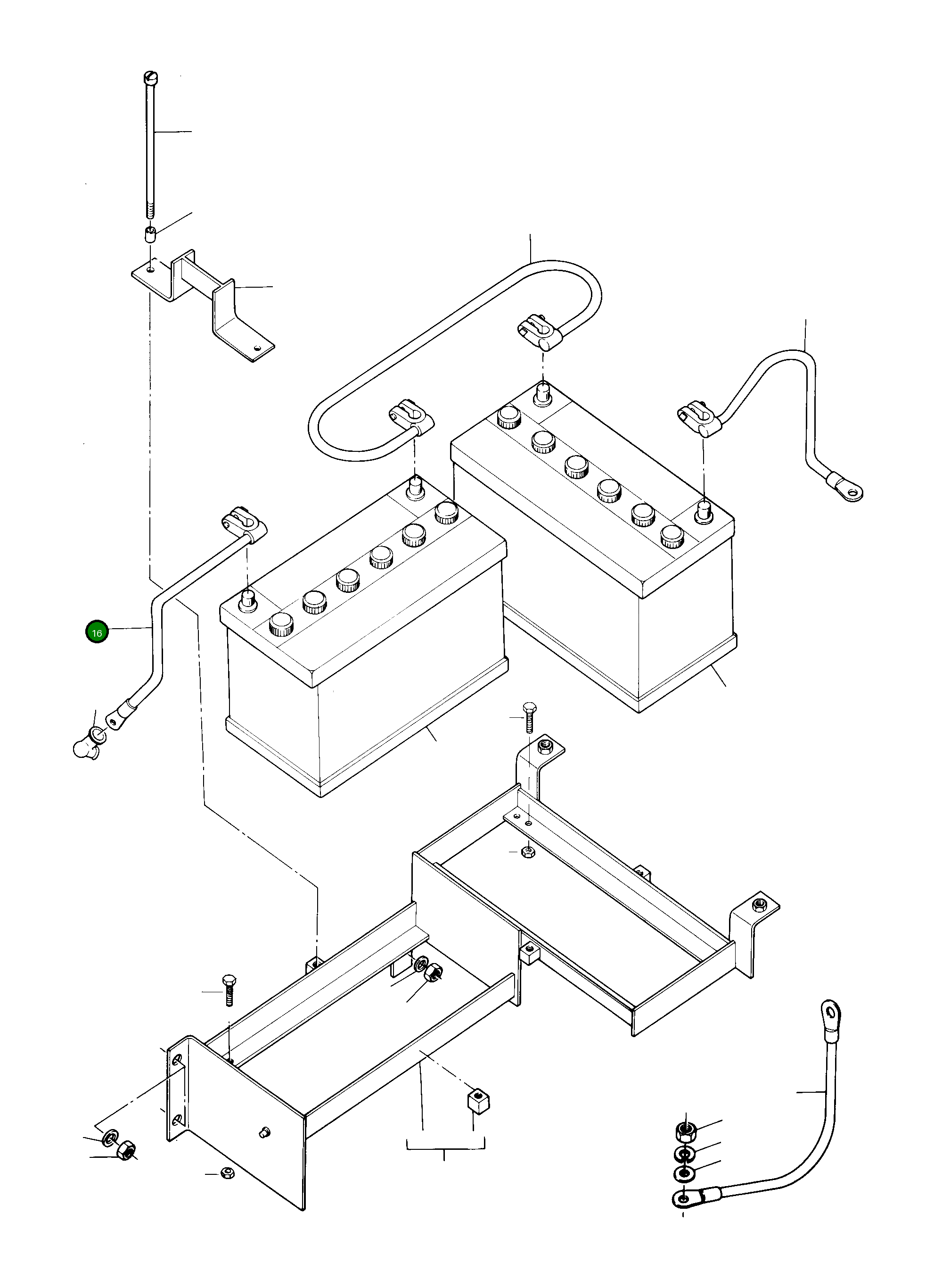 Провод 3080488M91 Komatsu