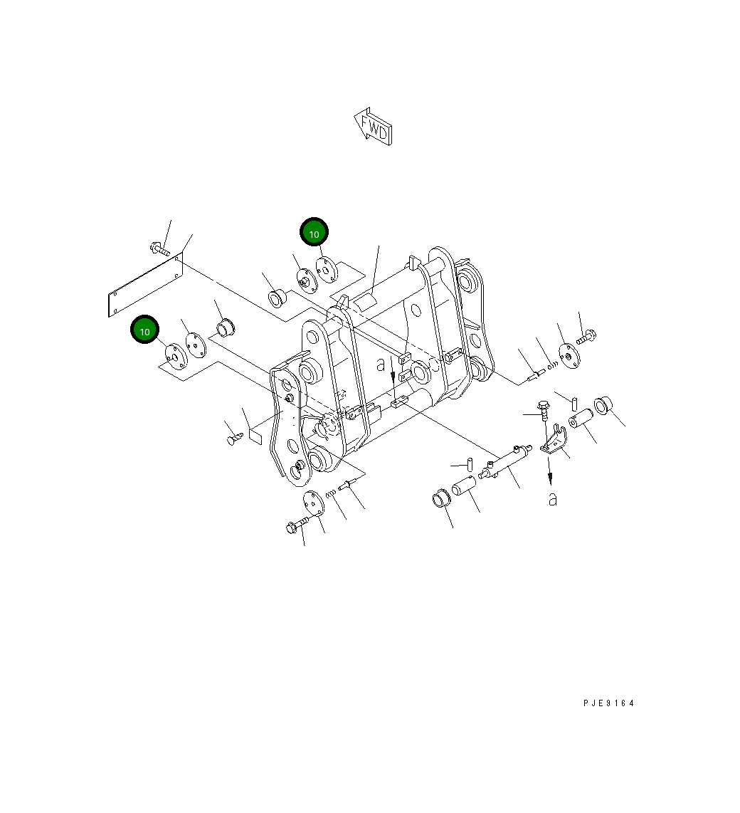 Проставка 418-879-2670 Komatsu