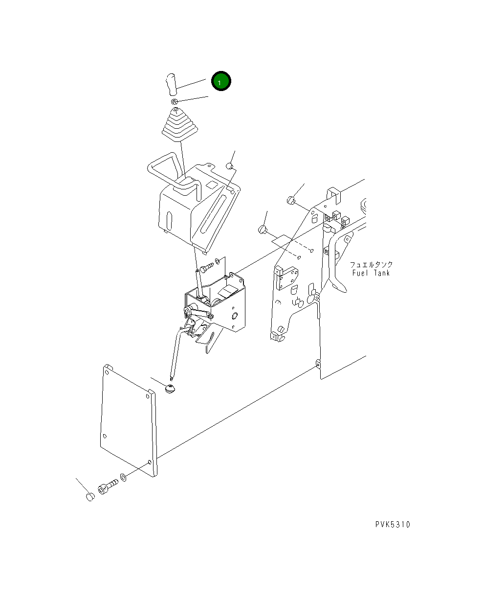 Ручка 104-43-48130 Komatsu