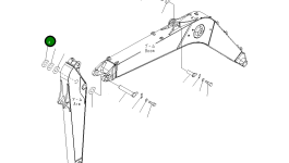 Проставка 21K-70-71430 Komatsu