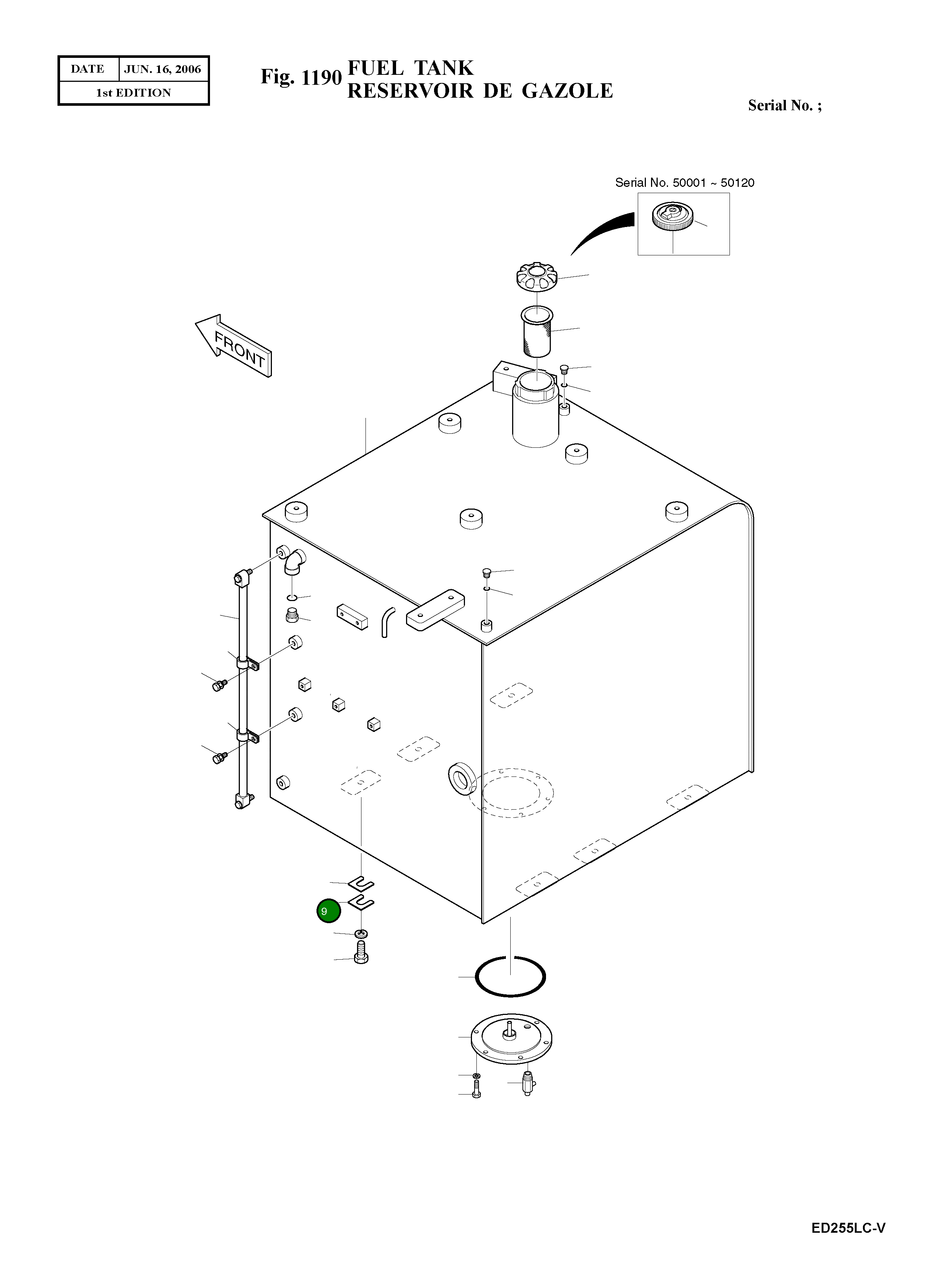 Регулировочная прокладка 2114-1813 Komatsu