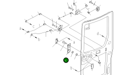 Пластина 22M-54-14990 Komatsu