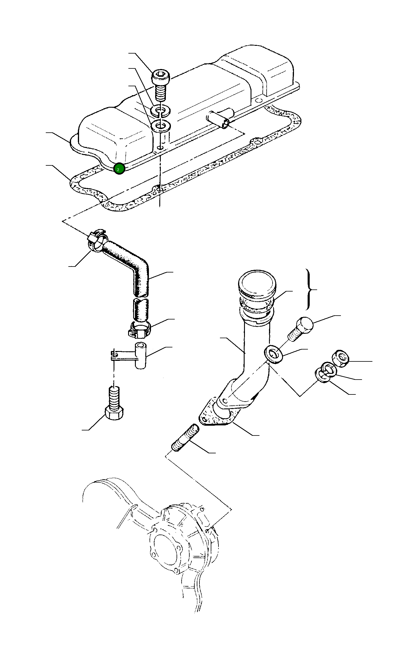 Прокладка P36811133 Komatsu