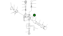 Подкачивающий насос, в сборе DK105220-6130 Komatsu
