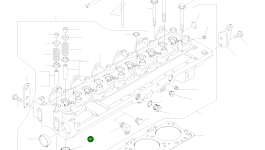 Седло клапана CU3904716 Komatsu