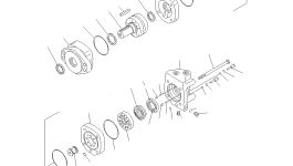 Привод ST8434S-2 Komatsu