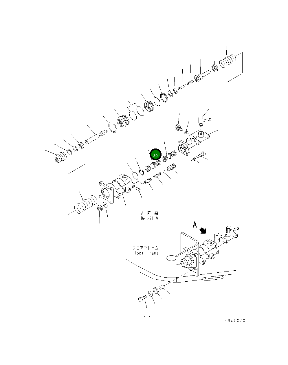 Поршень 416-43-27340 Komatsu