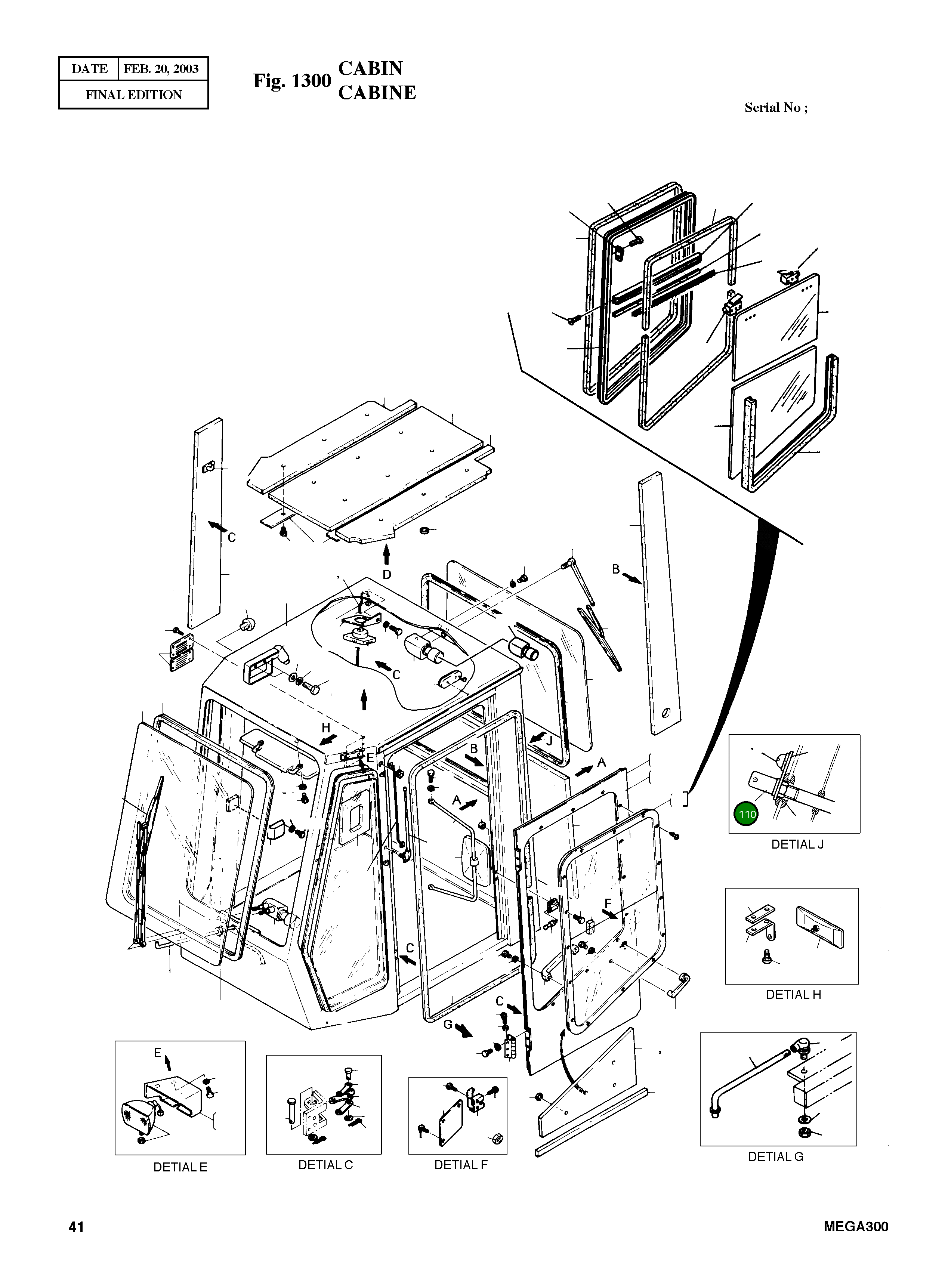 Распылитель 2415-4001 Komatsu