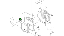 Пластина 6930-61-9650 Komatsu