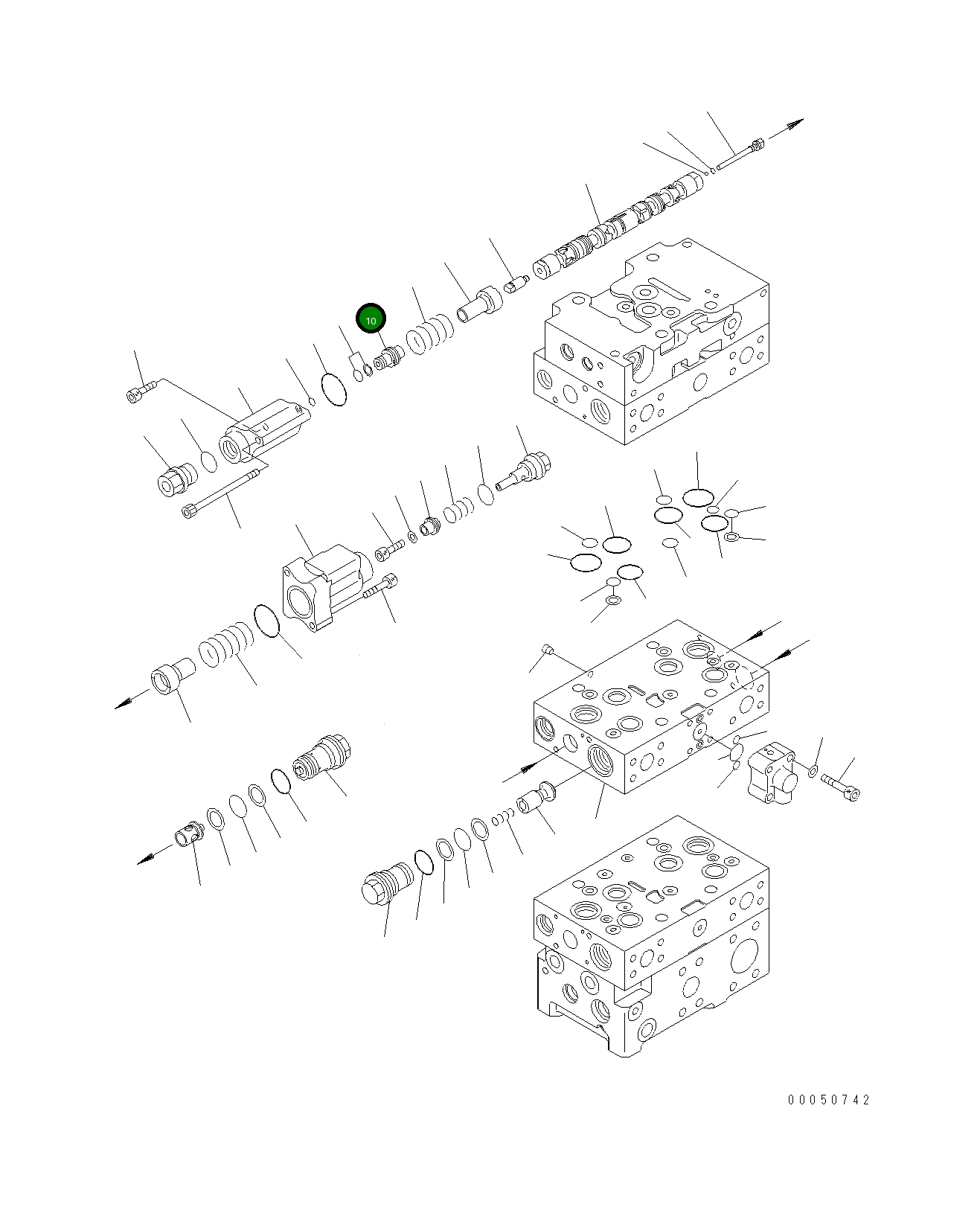 Поршень 723-46-16930 Komatsu