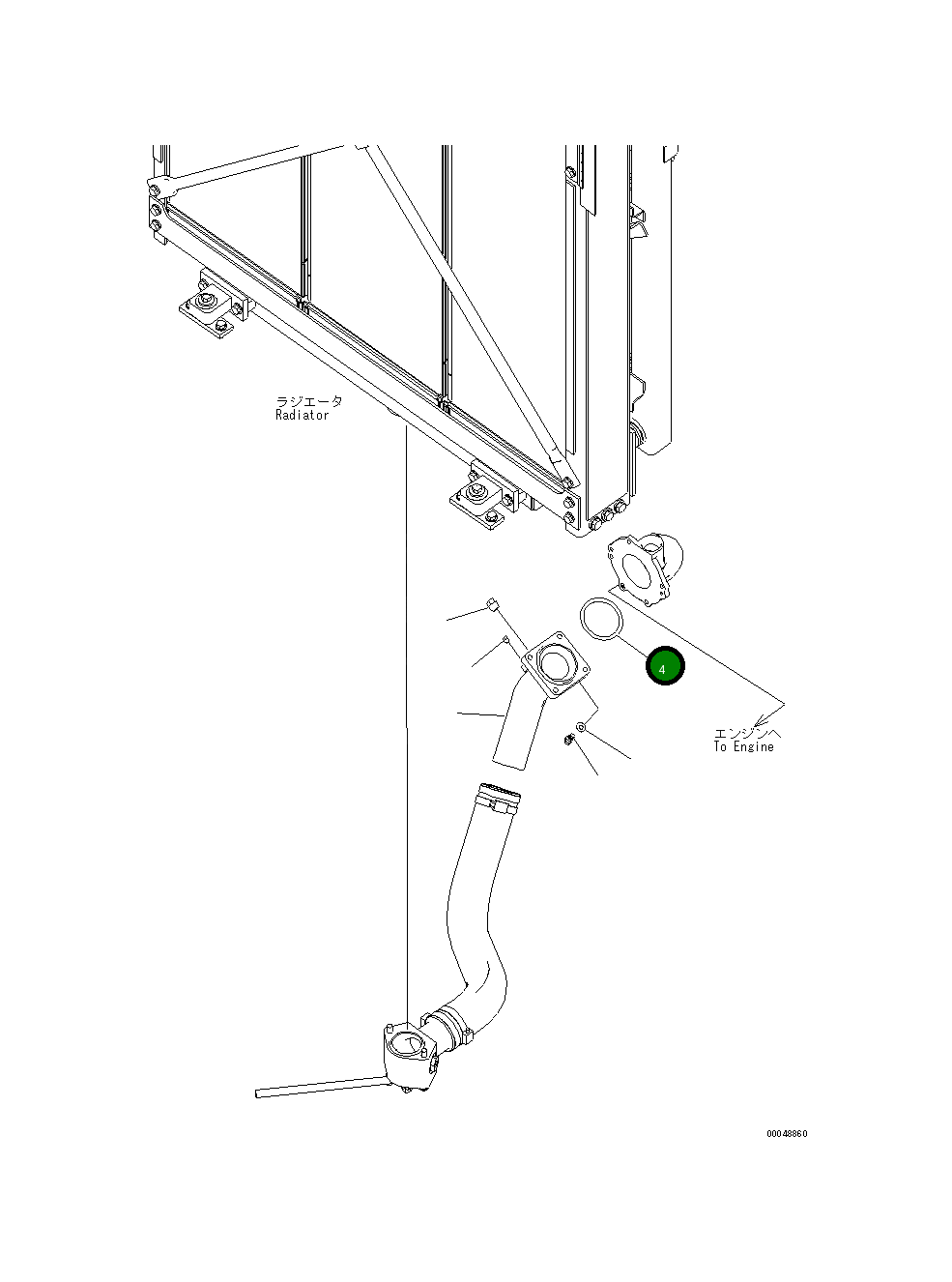 Прокладка 07000-G2100 Komatsu