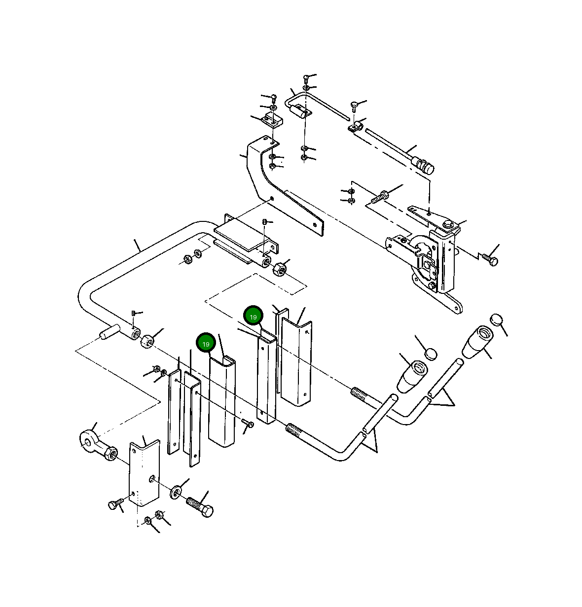 Прокладка 1268 917 H1 Komatsu