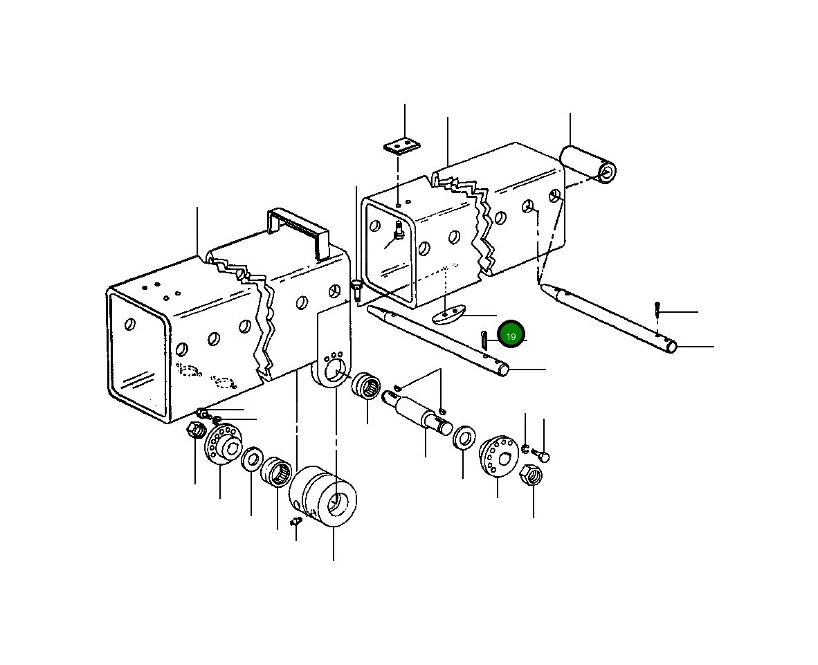 Полоз 75 573 Komatsu