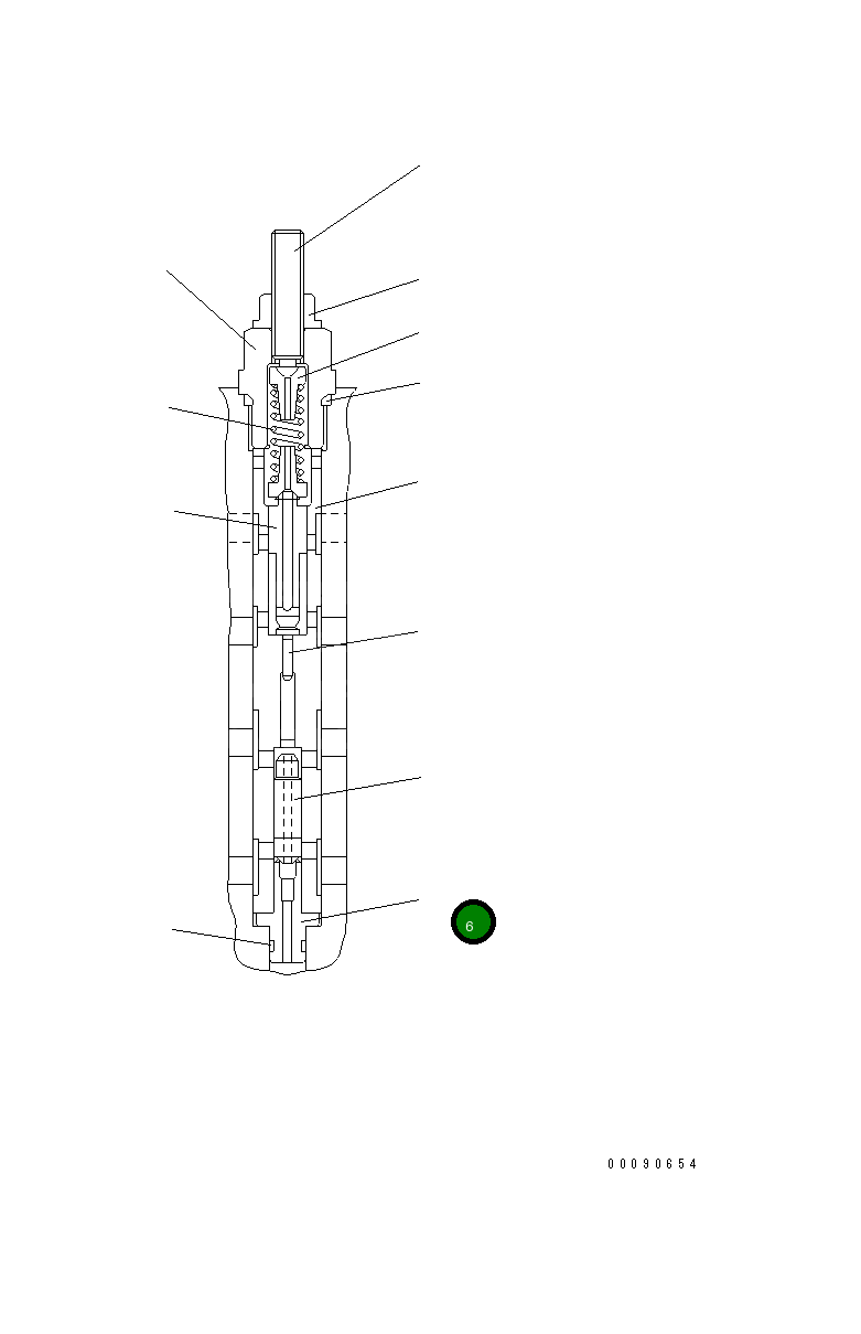 Седло клапана UC1704327756 Komatsu