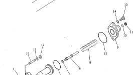 Палец фиксатора в сборе 234-43-05112 Komatsu
