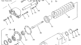 Прокладка 15A-30-14221 Komatsu