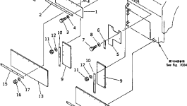 Пластина 262-70-59870 Komatsu