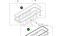 Прокладка 6743-21-5640 Komatsu
