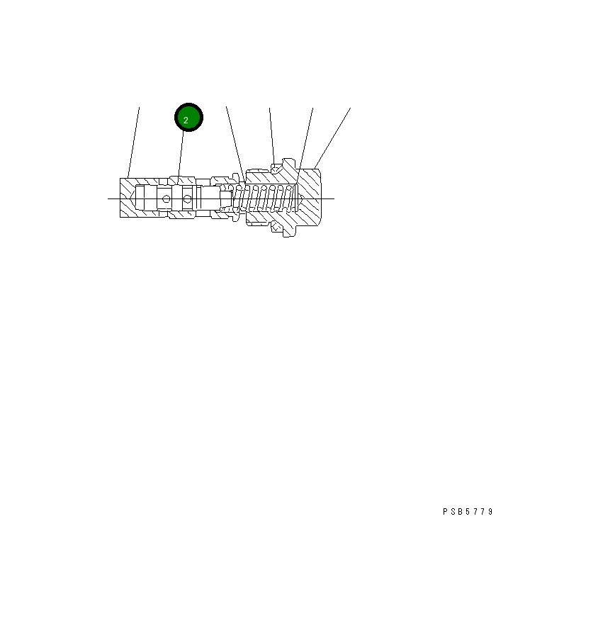 Поршень 21P-60-K2330 Komatsu