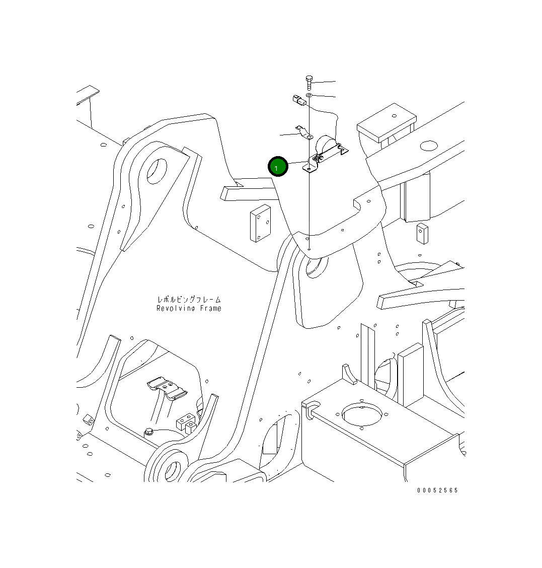 Сигнализация 22U-06-27670 Komatsu