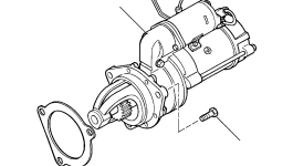 Прокладка 1244 395 H1 Komatsu