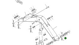 Регулировочная прокладка 2114-1059D94 Komatsu