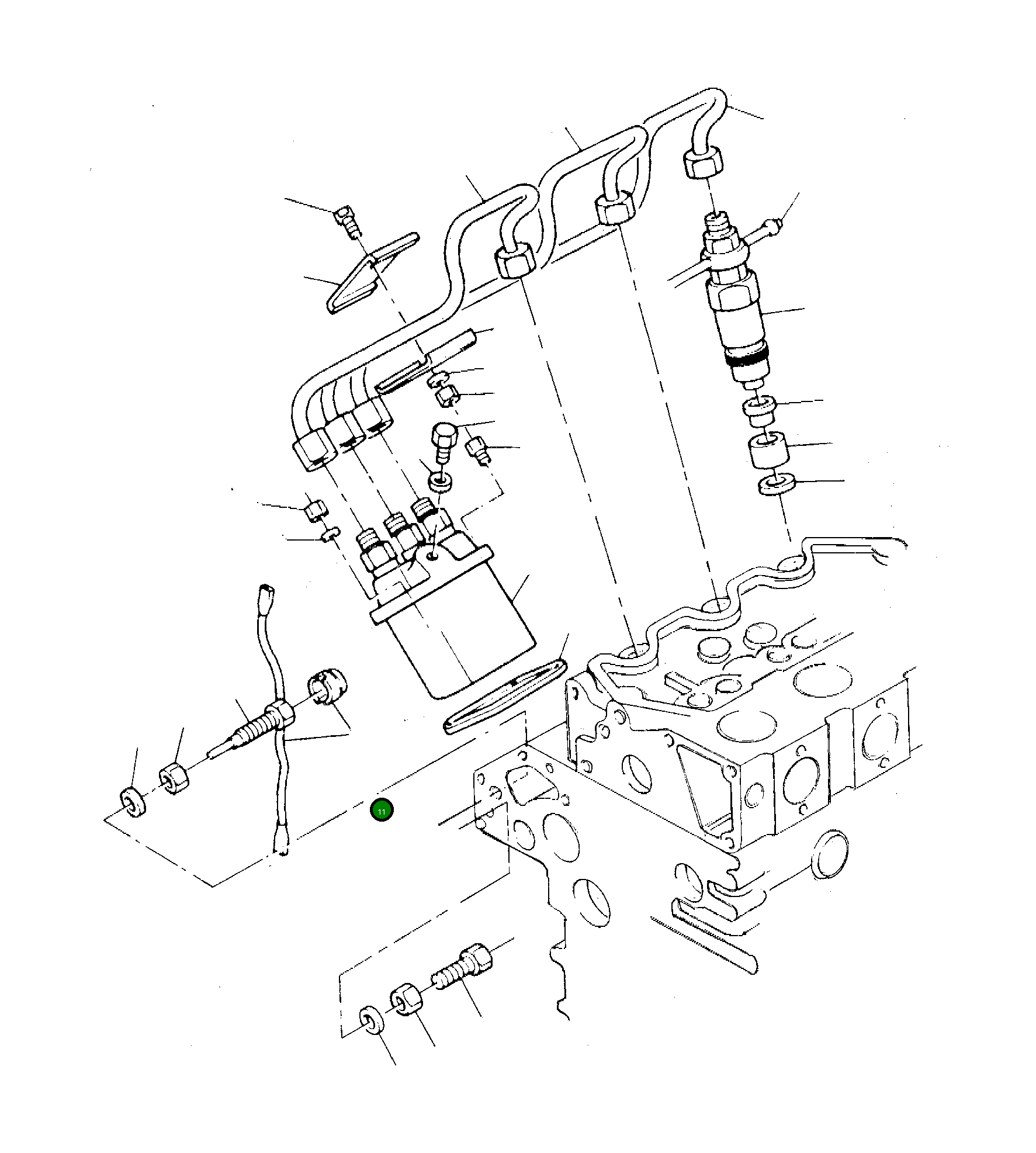Провод PKP000184 Komatsu