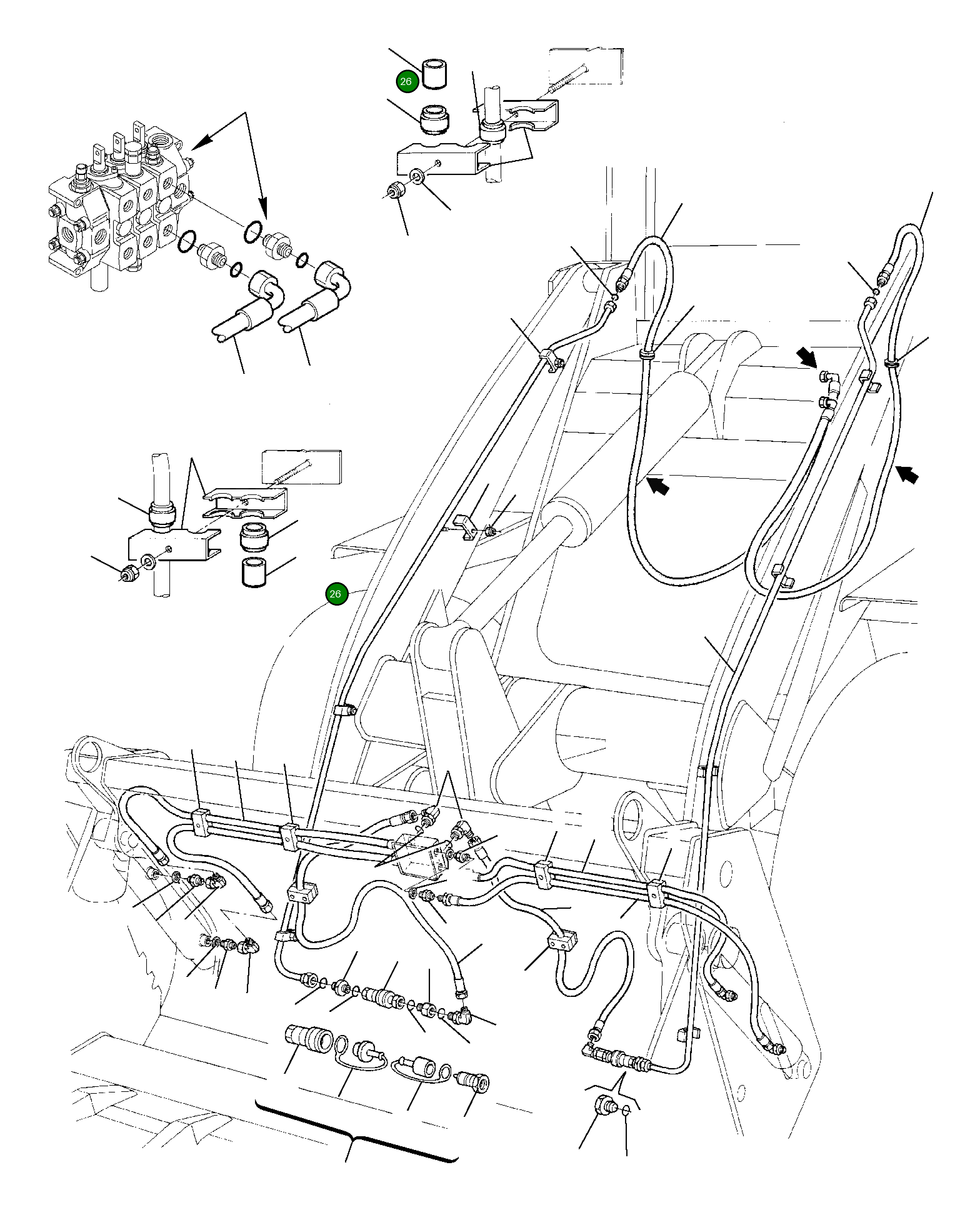 Проставка 355601729 Komatsu