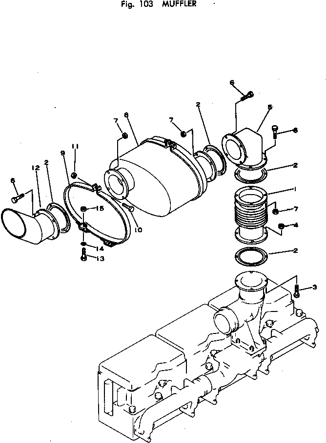 Сильфон 6128-11-5920 Komatsu